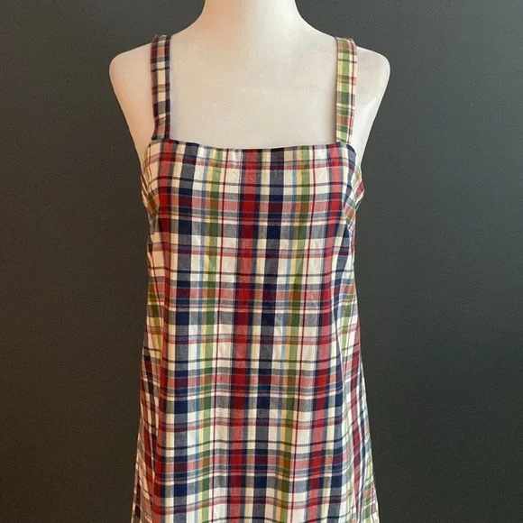 ‼️SOLD‼️Abercrombie vintage 90’s plaid jumper dress - Picture 7 of 9